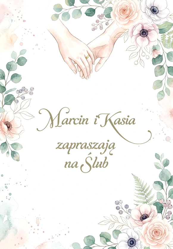 Zaproszenie ślubne